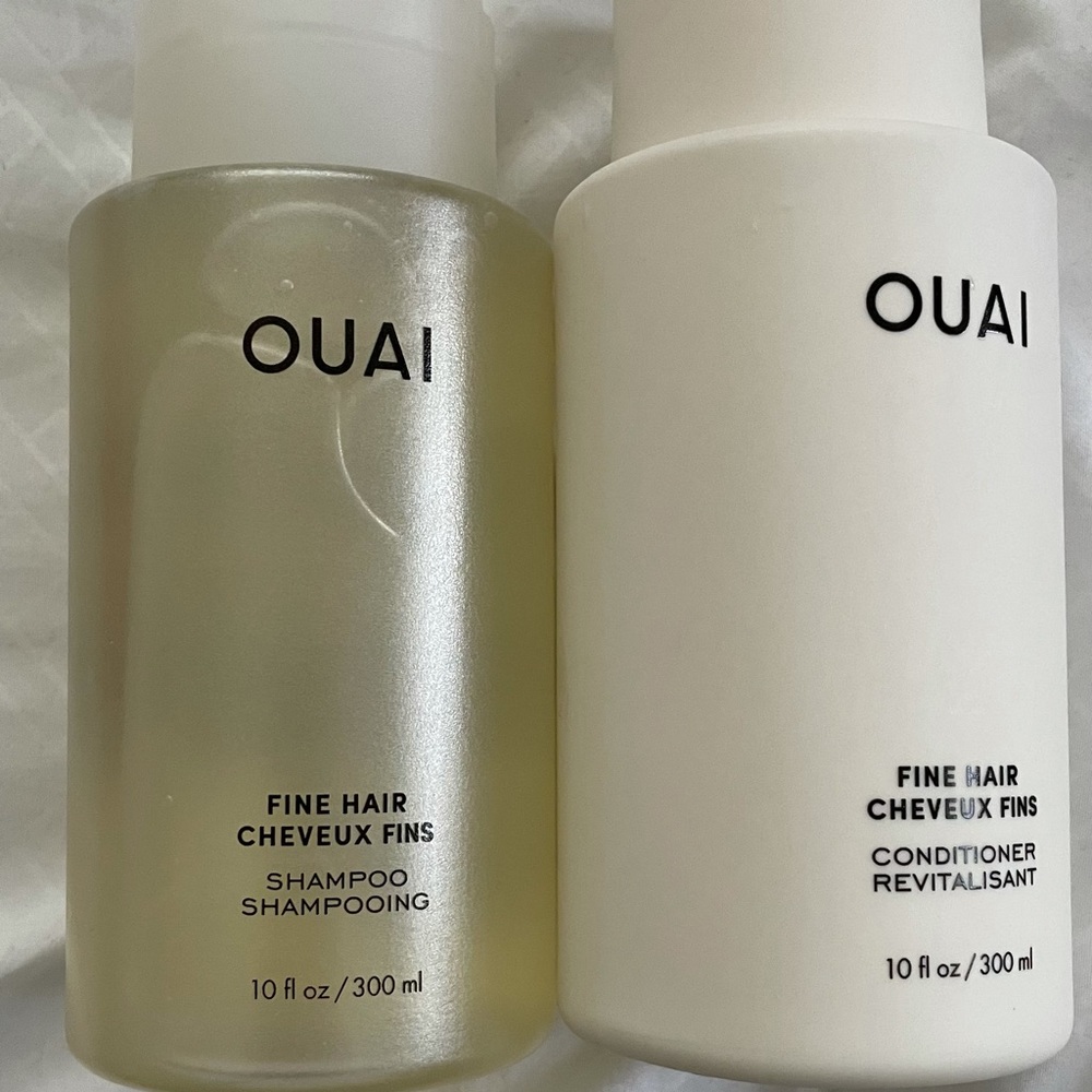 Ouai Fine Hair Shampoo and Conditioner set